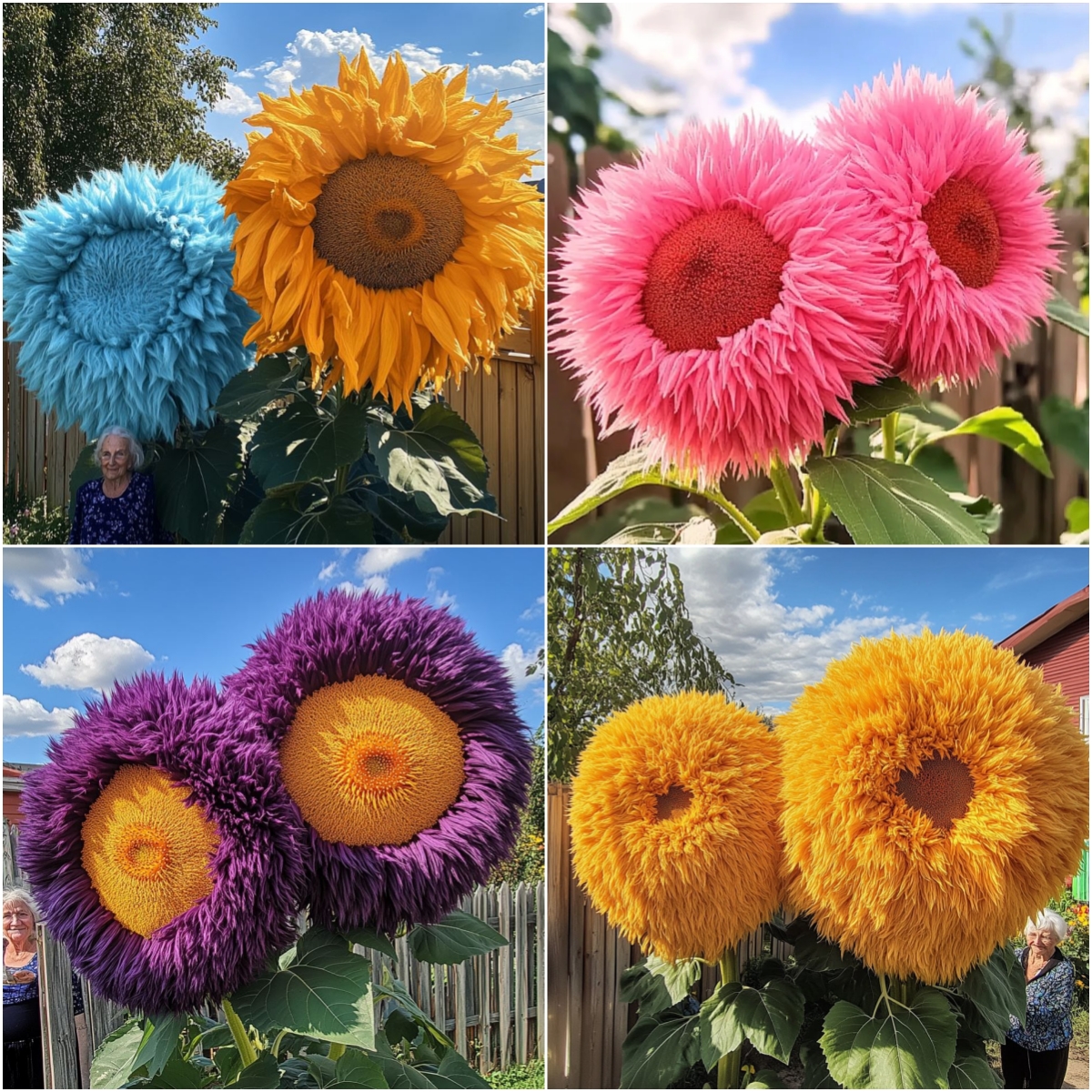 Giant Teddy Bear Sunflower🌻Backyard, Landscaping, Garden🌞✨