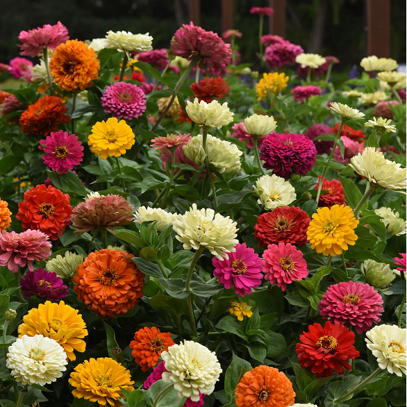 Zinnias