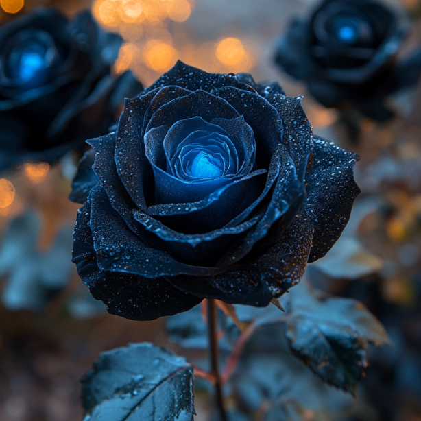 👍 higher quality -🌹Rare Black Red Rose Flower Seeds