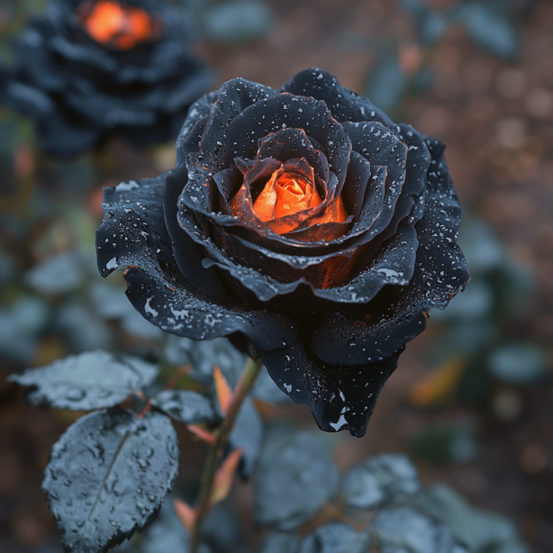 👍 higher quality -🌹Rare Black Red Rose Flower Seeds