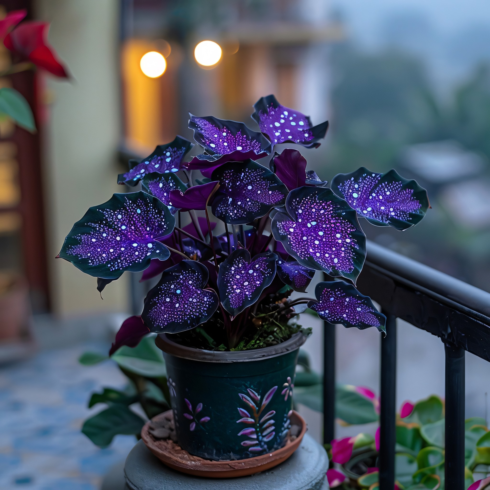 Rare Galaxy Begonia 🌌☘️ - Interior Design, Foliage Plants ✨🏘️