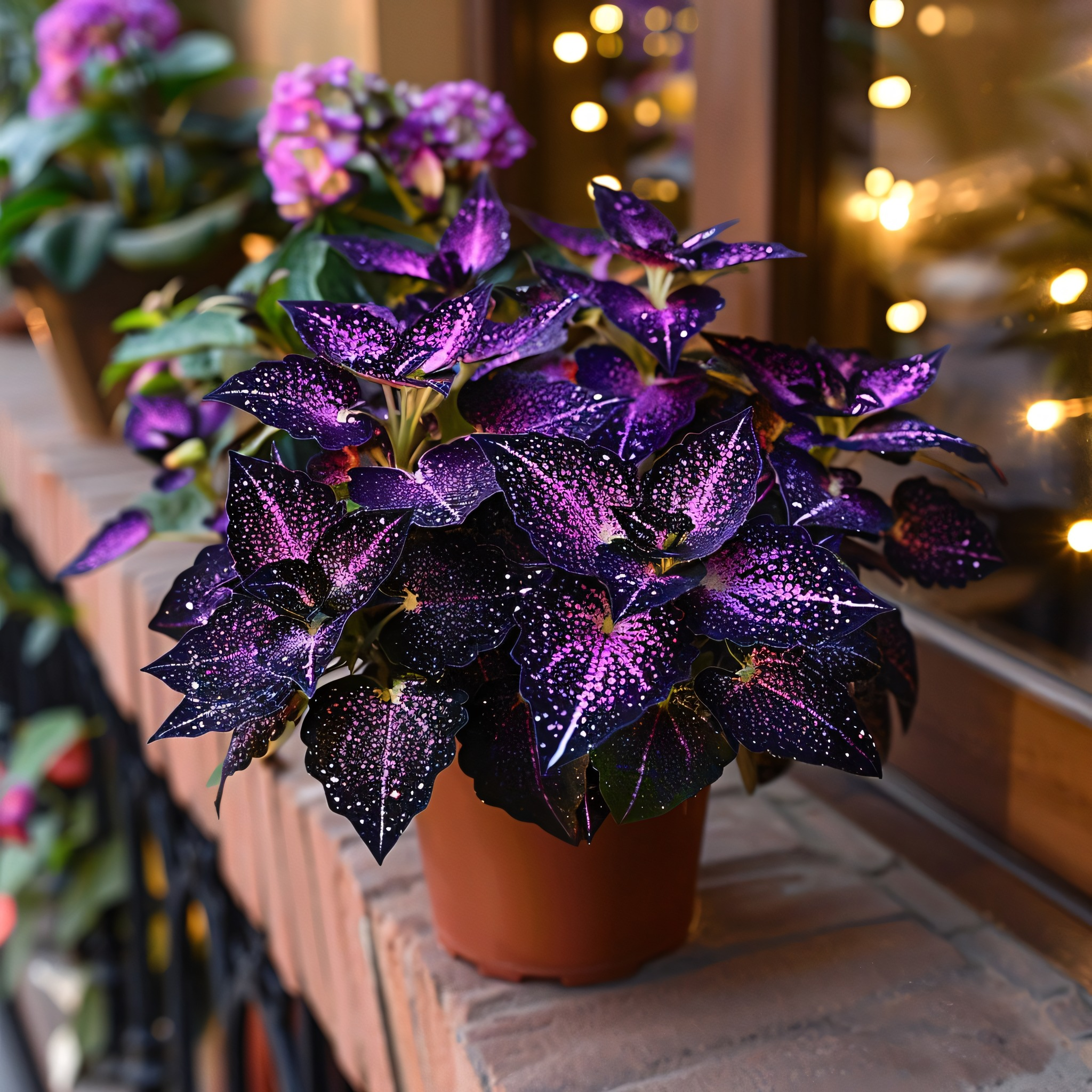 Rare Galaxy Begonia 🌌☘️ - Interior Design, Foliage Plants ✨🏘️