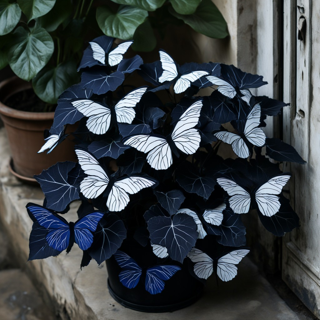 Butterfly Begonia Seed Series 🦋🌺 Bonsai Hanging Basket Garden