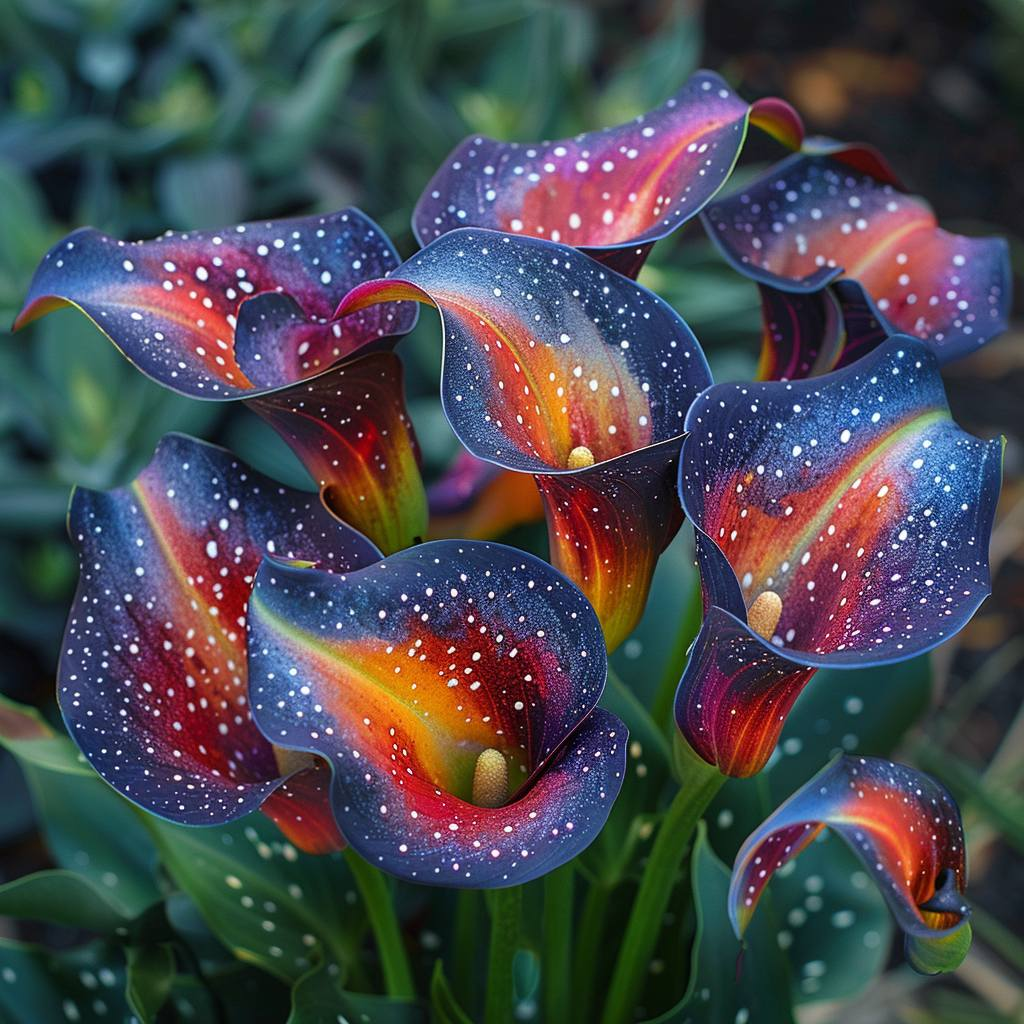 Mysterious Aurora Calla Lily 🌌✨ Potted Plants, Interior Design 🏡