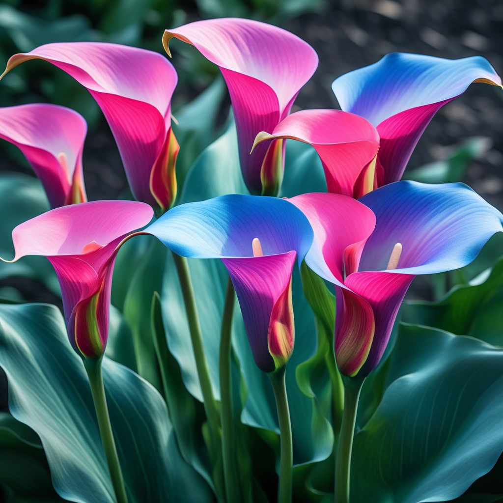 Mysterious Aurora Calla Lily 🌌✨ Potted Plants, Interior Design 🏡