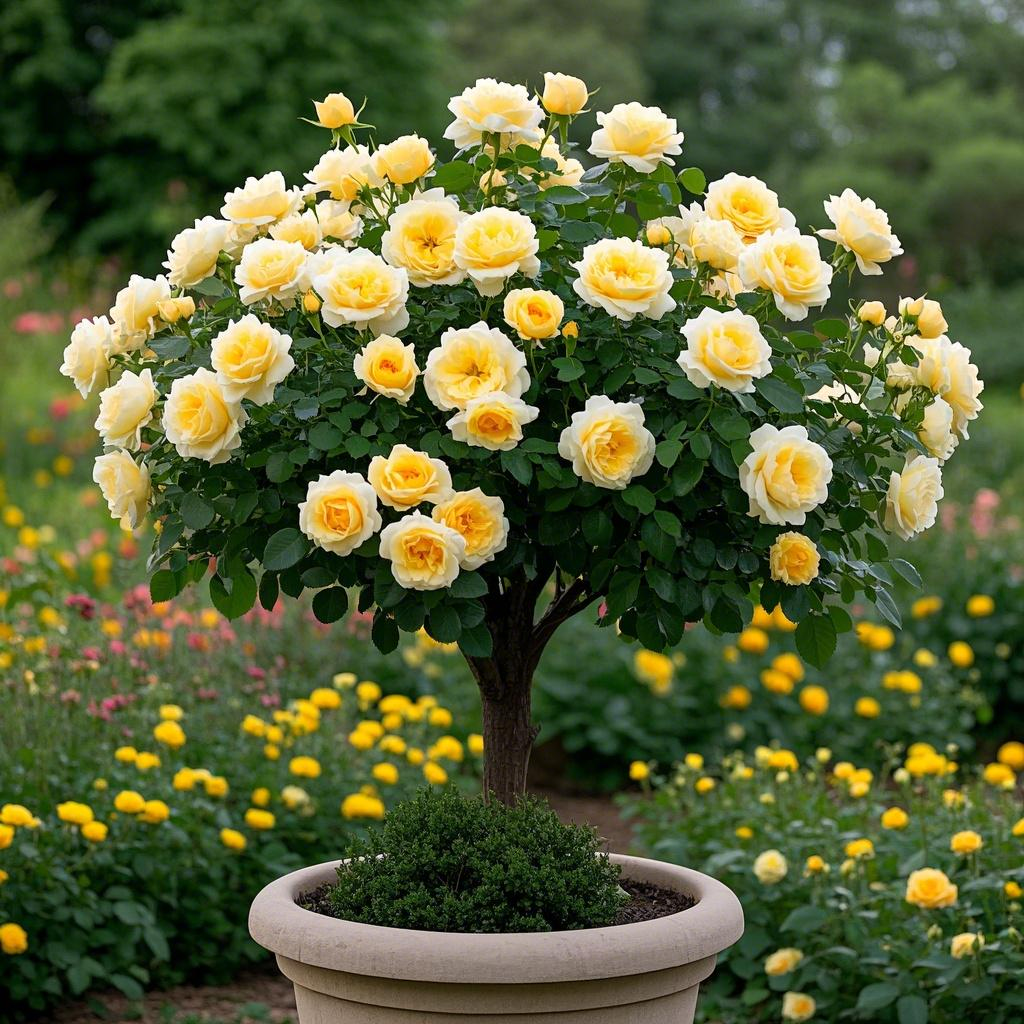 Lollipop Rose 🌺🍭 Perfect Garden Plant