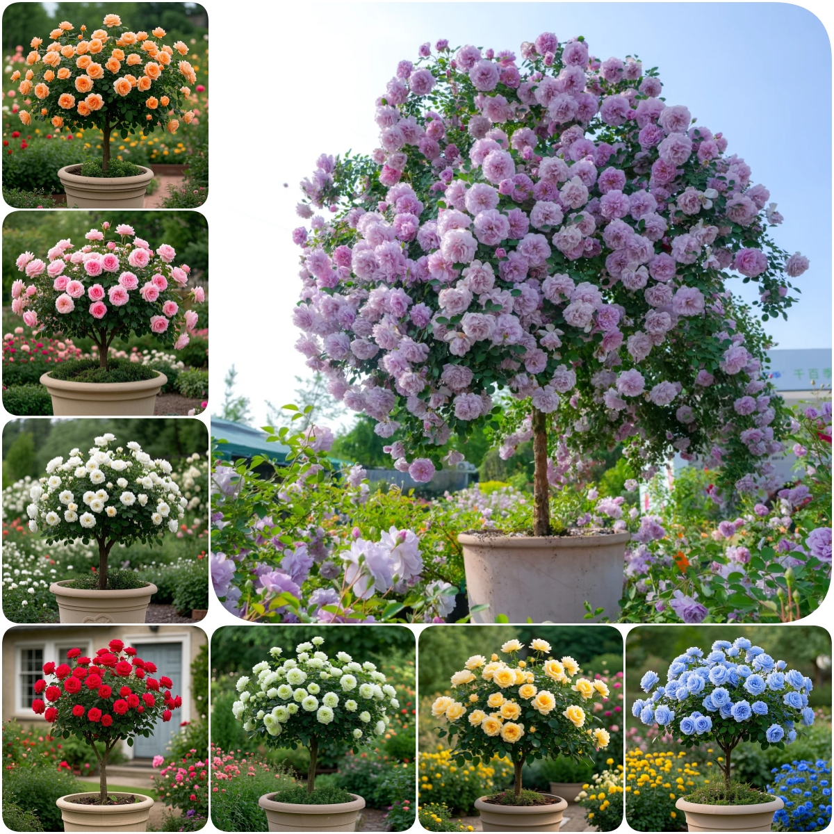 Lollipop Rose 🌺🍭 Perfect Garden Plant