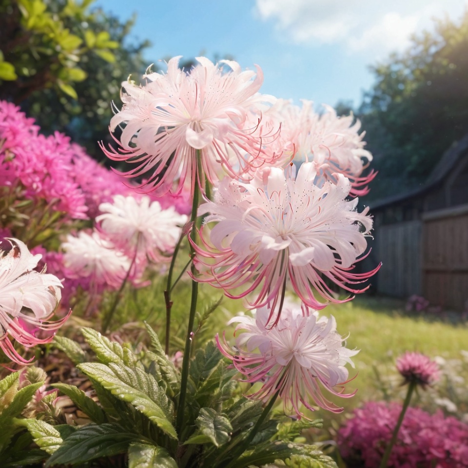 Enchanting Spider Lily 🌿✨ – A Symbol of Elegance & Mystery