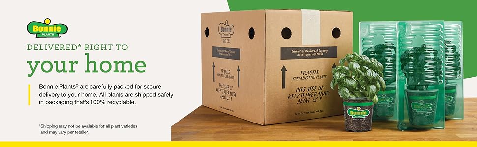 Bonnie Plants Package For Home Delivery