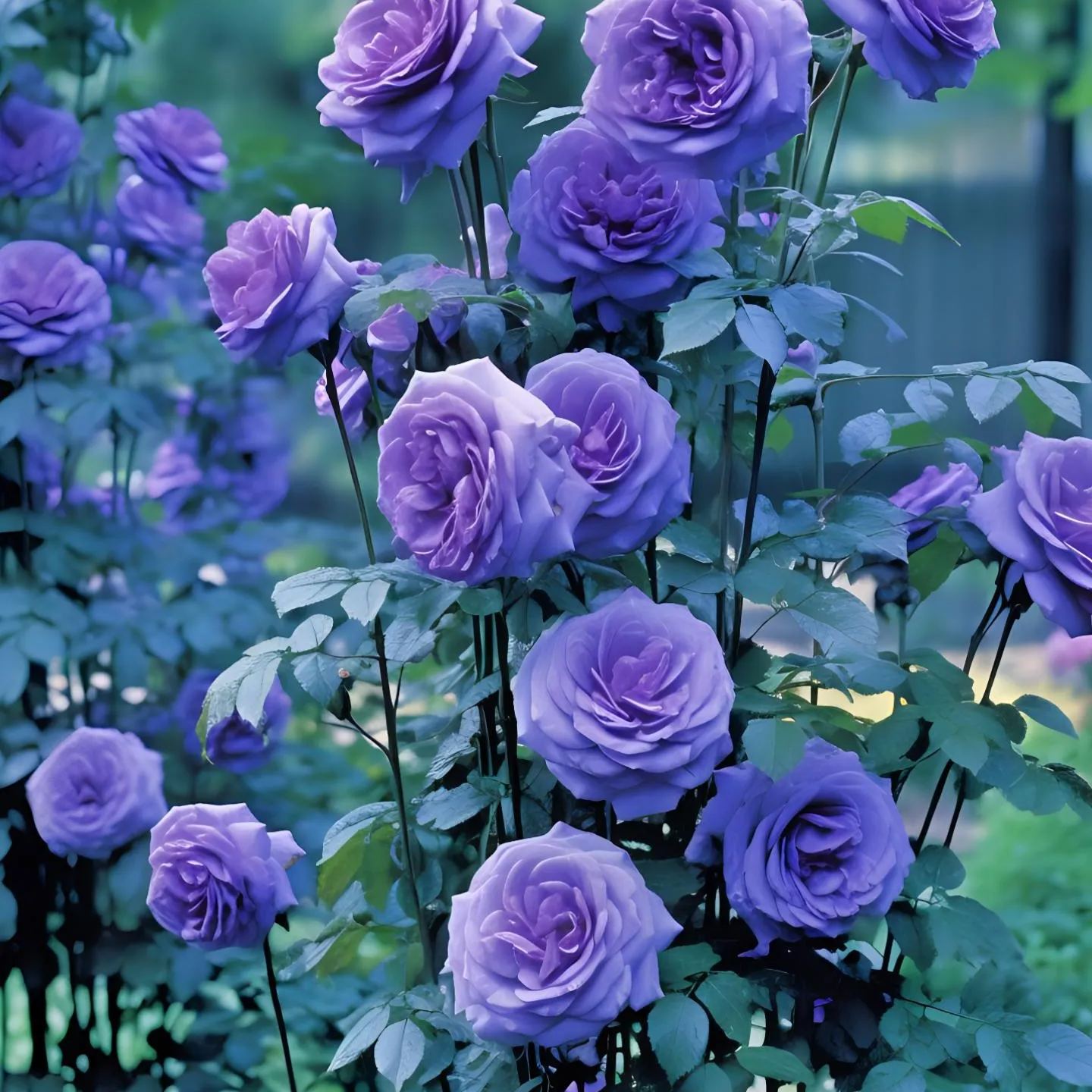 Rare Purple Rose Plant Seeds for Home Gardens