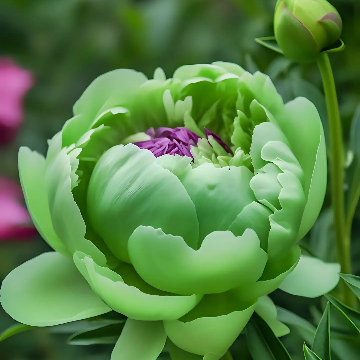 Green peony seeds