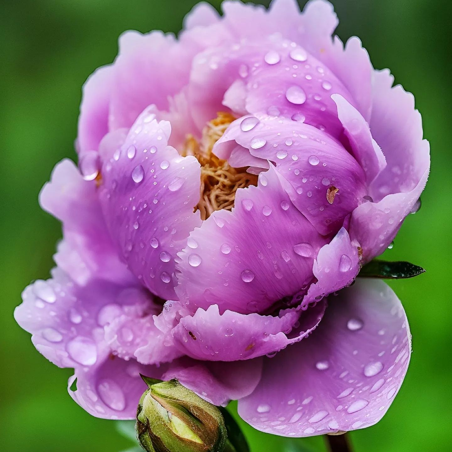 Purple peony seeds