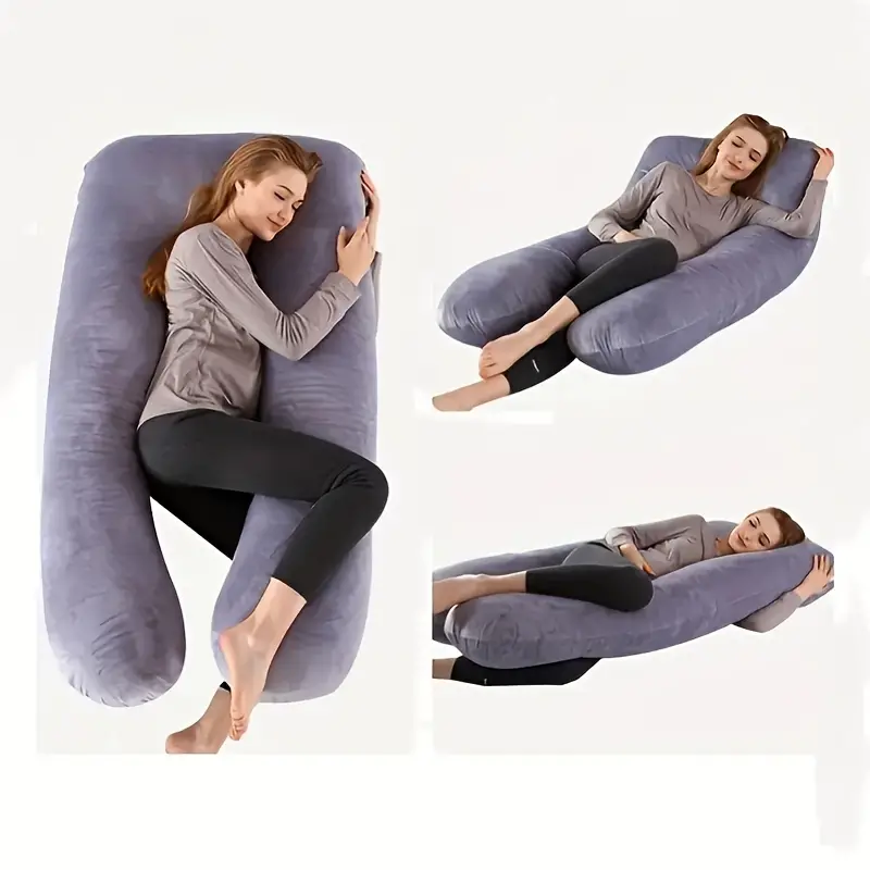 Wholesale Ultimate Comfort For Expectant Mothers U-Shaped Pregnancy Pillow With Multifunctional Waist 