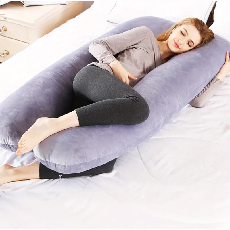 Wholesale Ultimate Comfort For Expectant Mothers U-Shaped Pregnancy Pillow With Multifunctional Waist 