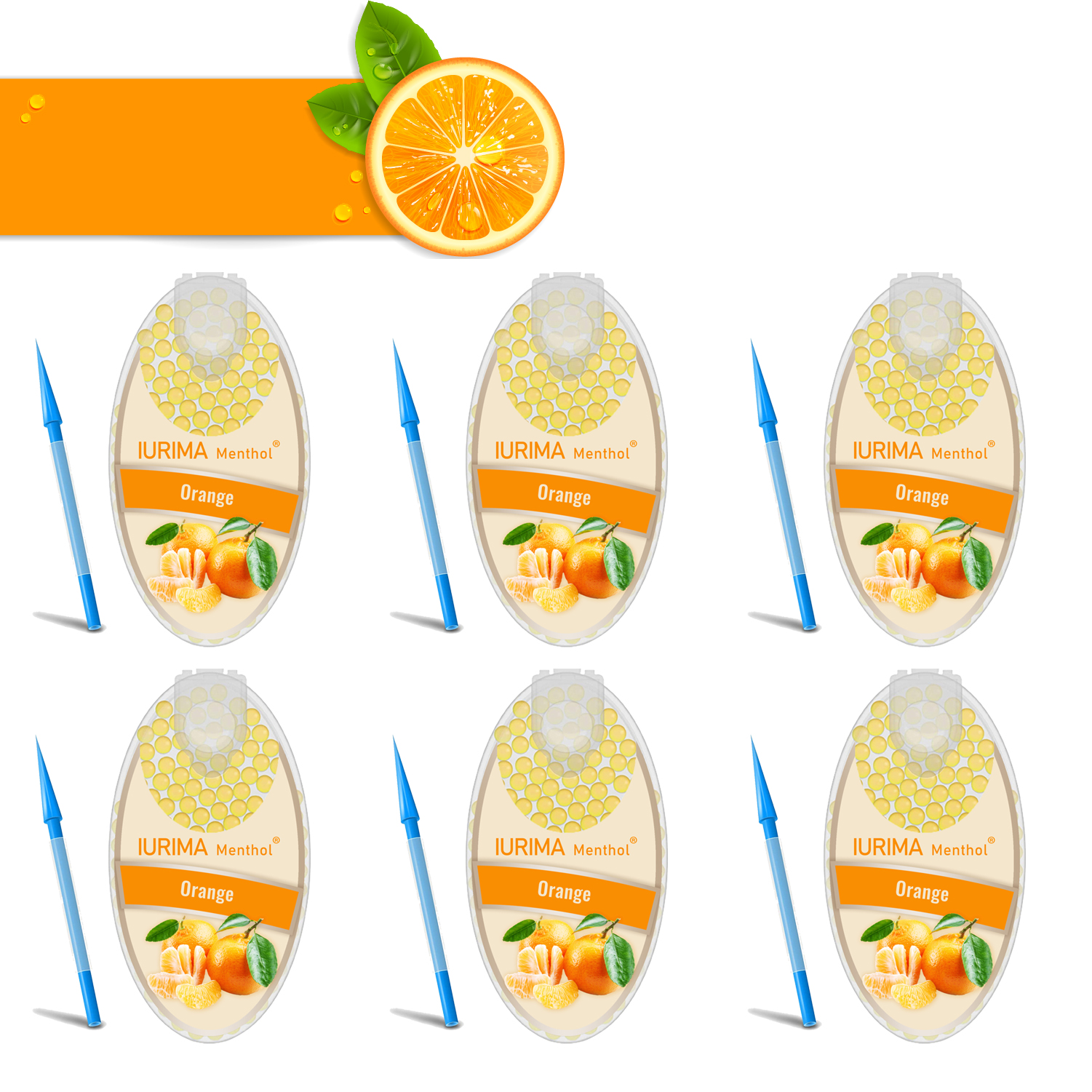 600 Crush Balls Mint Flavor Menthol Crush Balls - Iced Mint Capsules and Peppermint Strainer with Flavor Beads