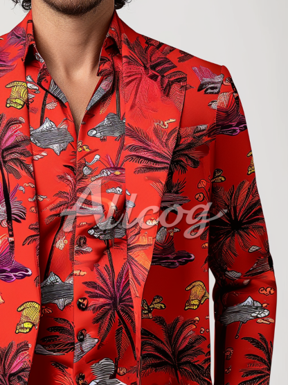 Tropic Original Patterned Men's Suit