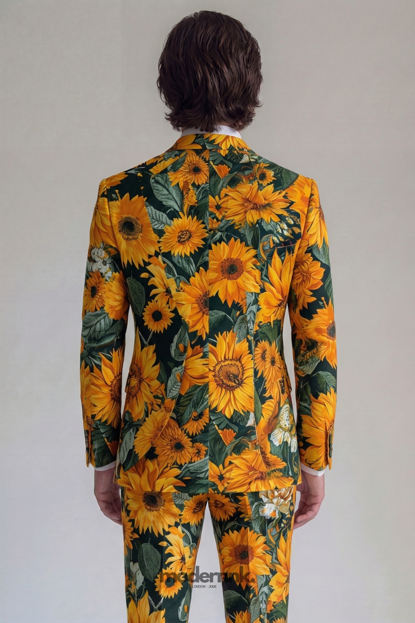 Vibrant Sunflower Suit A0107