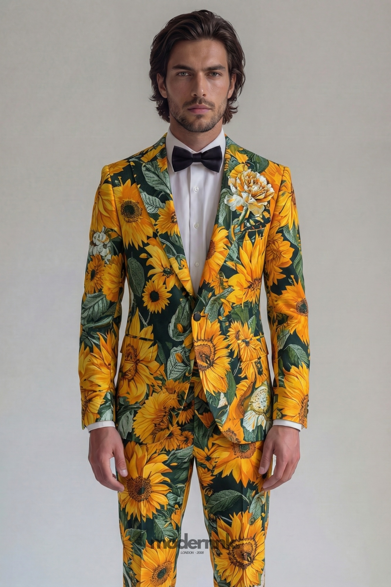 Vibrant Sunflower Suit A0107