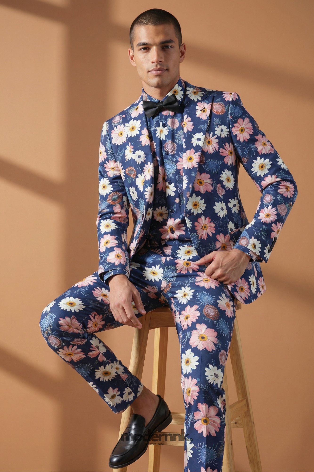 Vibrant Daisy Floral Suit A0147