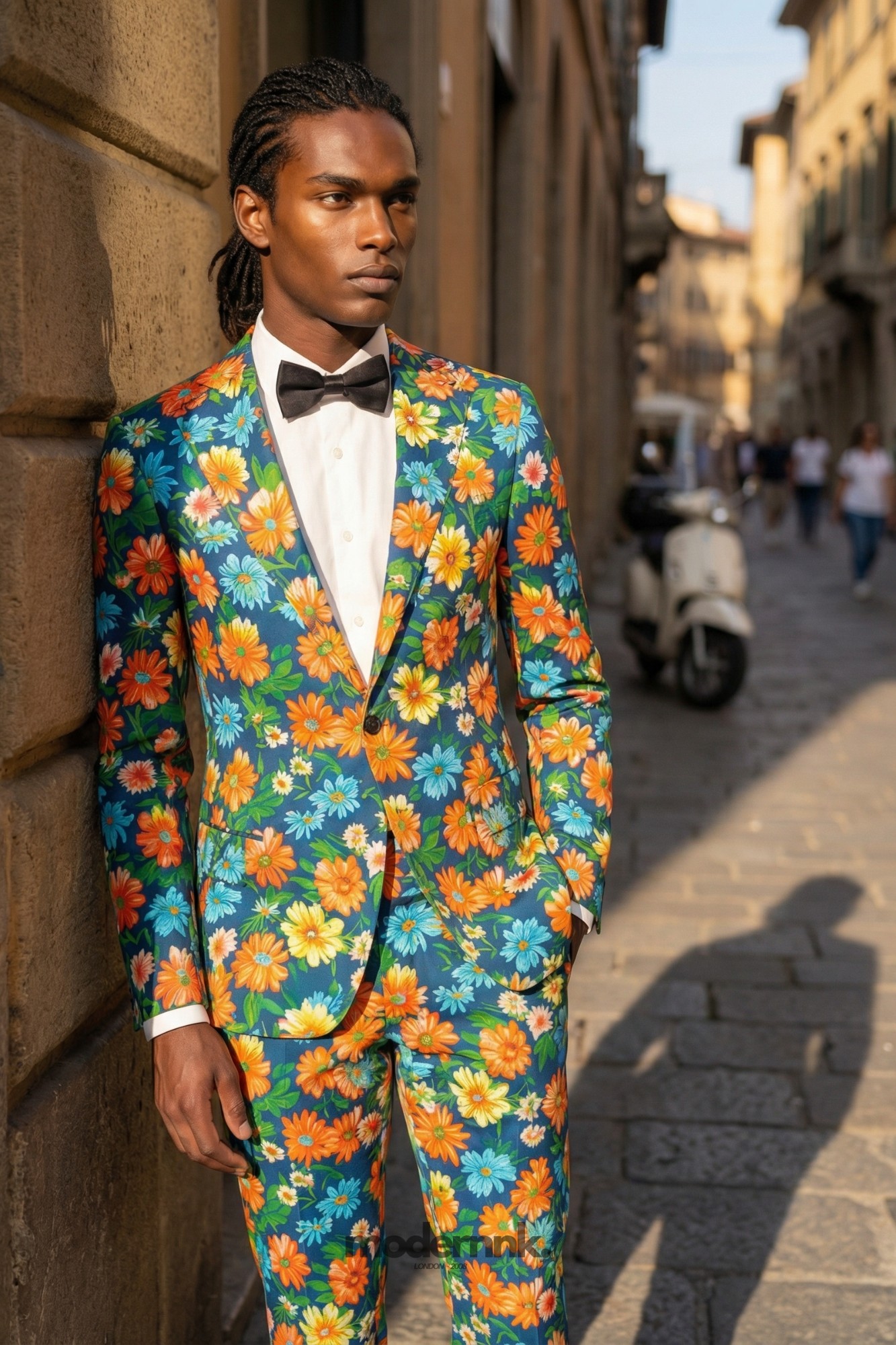 Vivid Floral Suit A0151