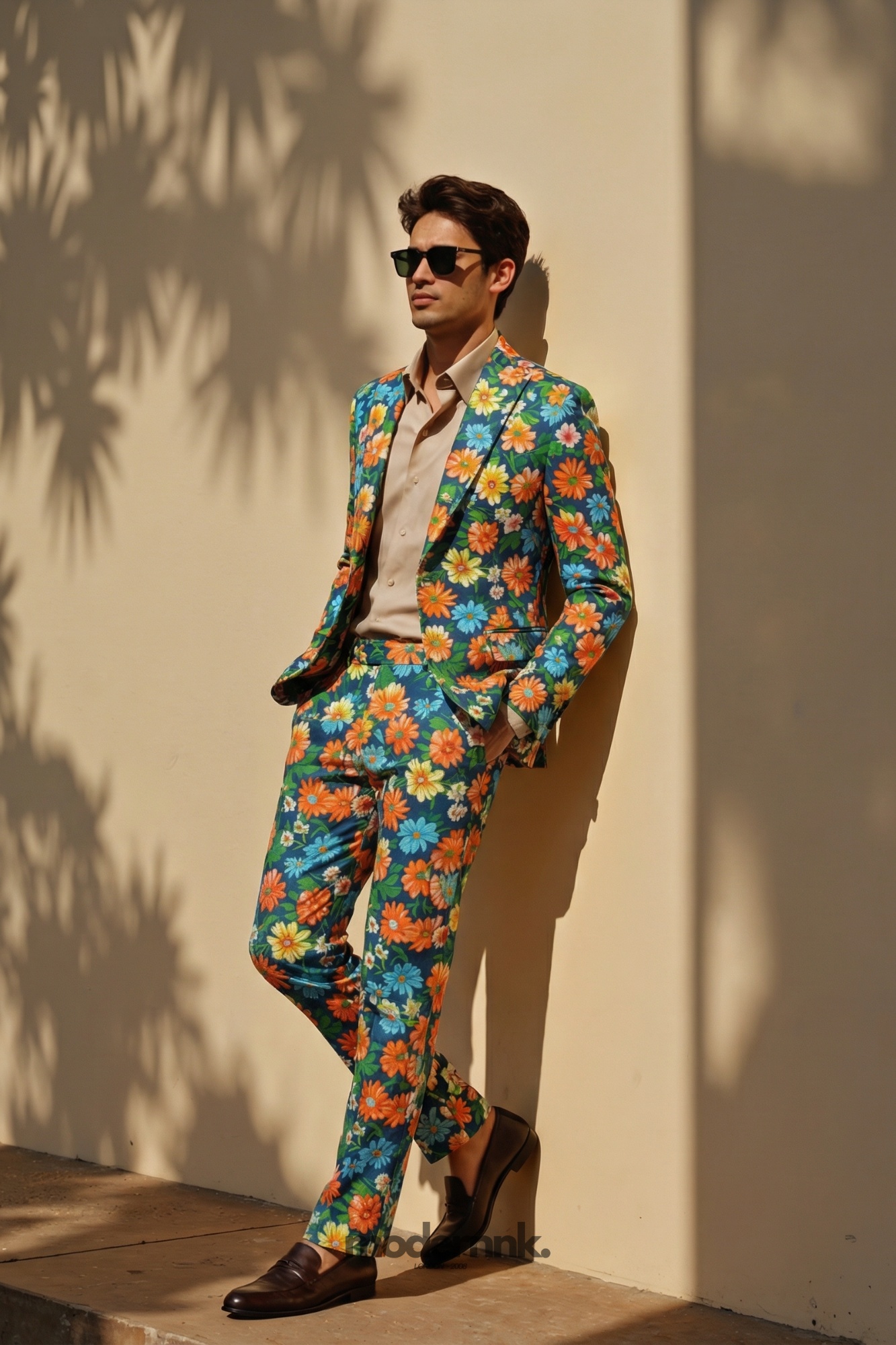 Vivid Floral Suit A0151