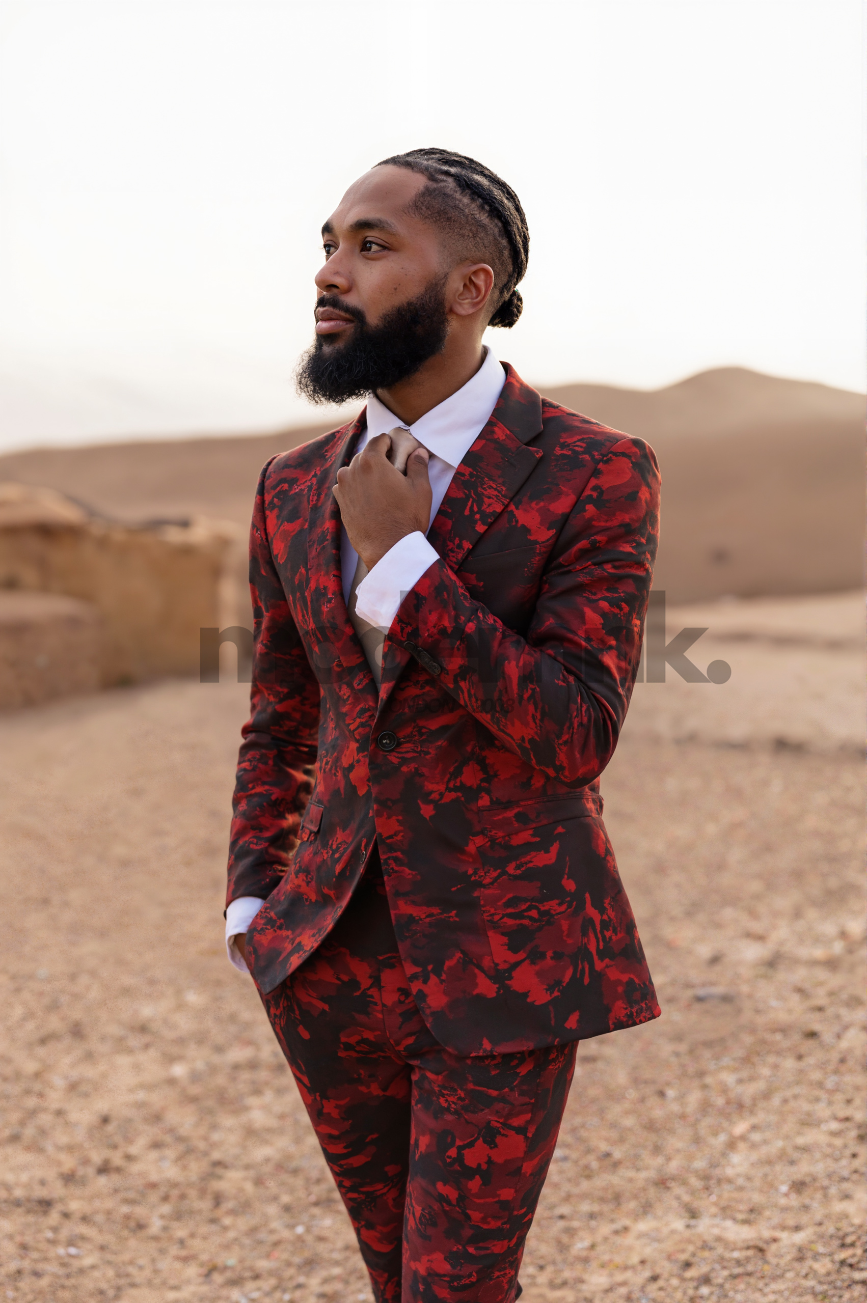 Red_Black_Retro_Men_Suit_A0182_Formal_Occasions_Modernnk