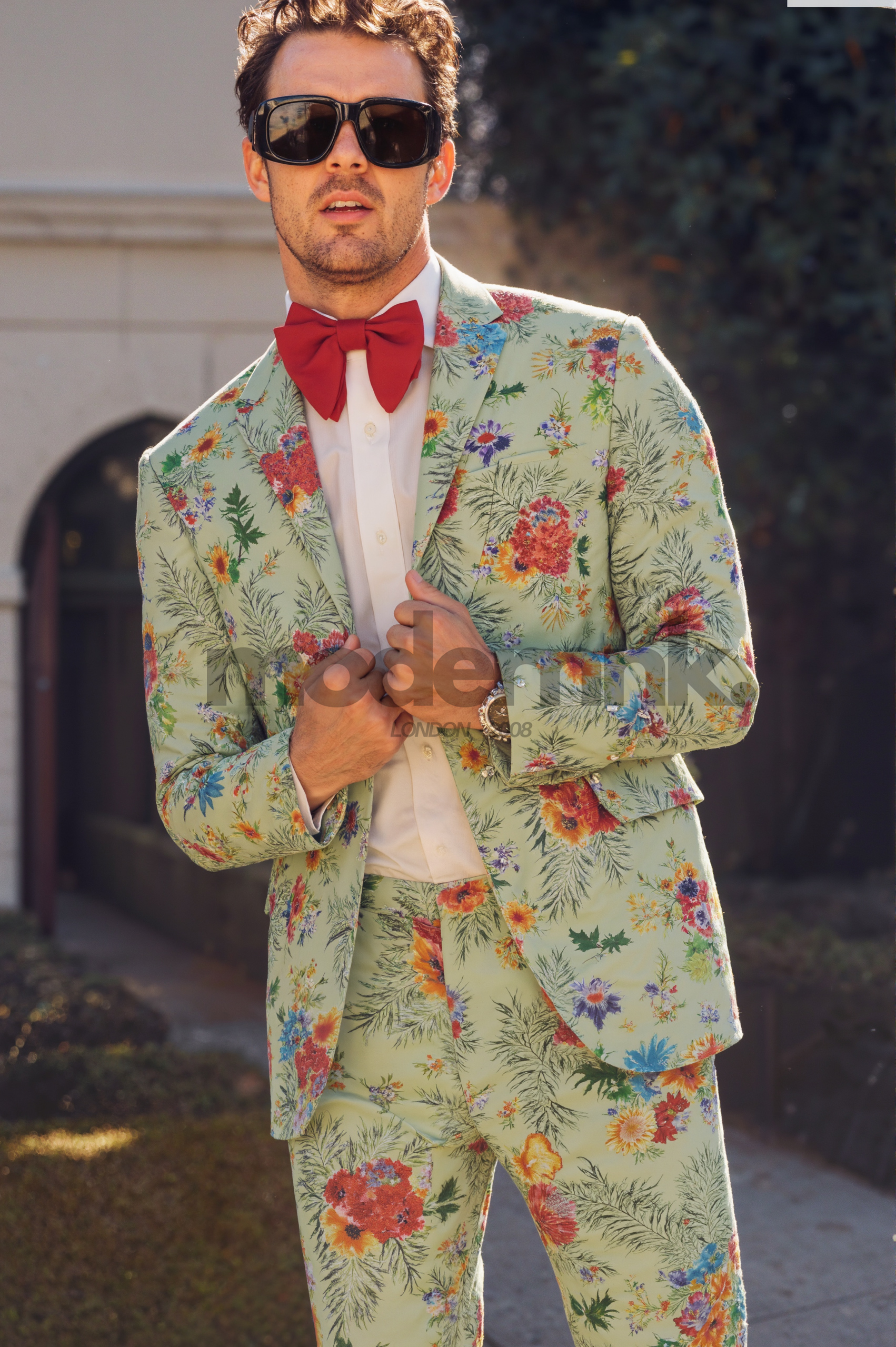 Green_Floral_Men_Suit_A0183_Men's_Formal_Wear_Modernnk