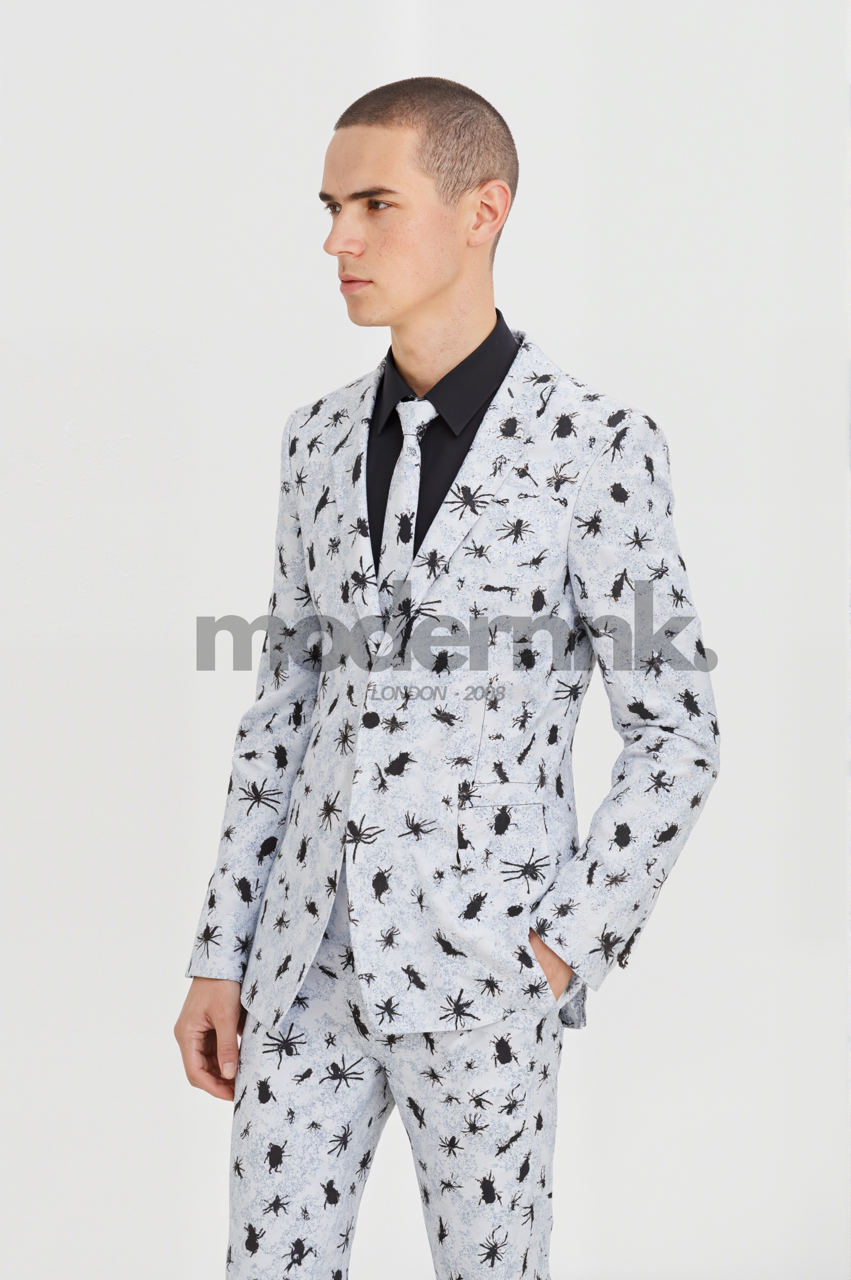 Black_White_Insect_Men_Suit_A0191_Men's_Wear_Modernnk
