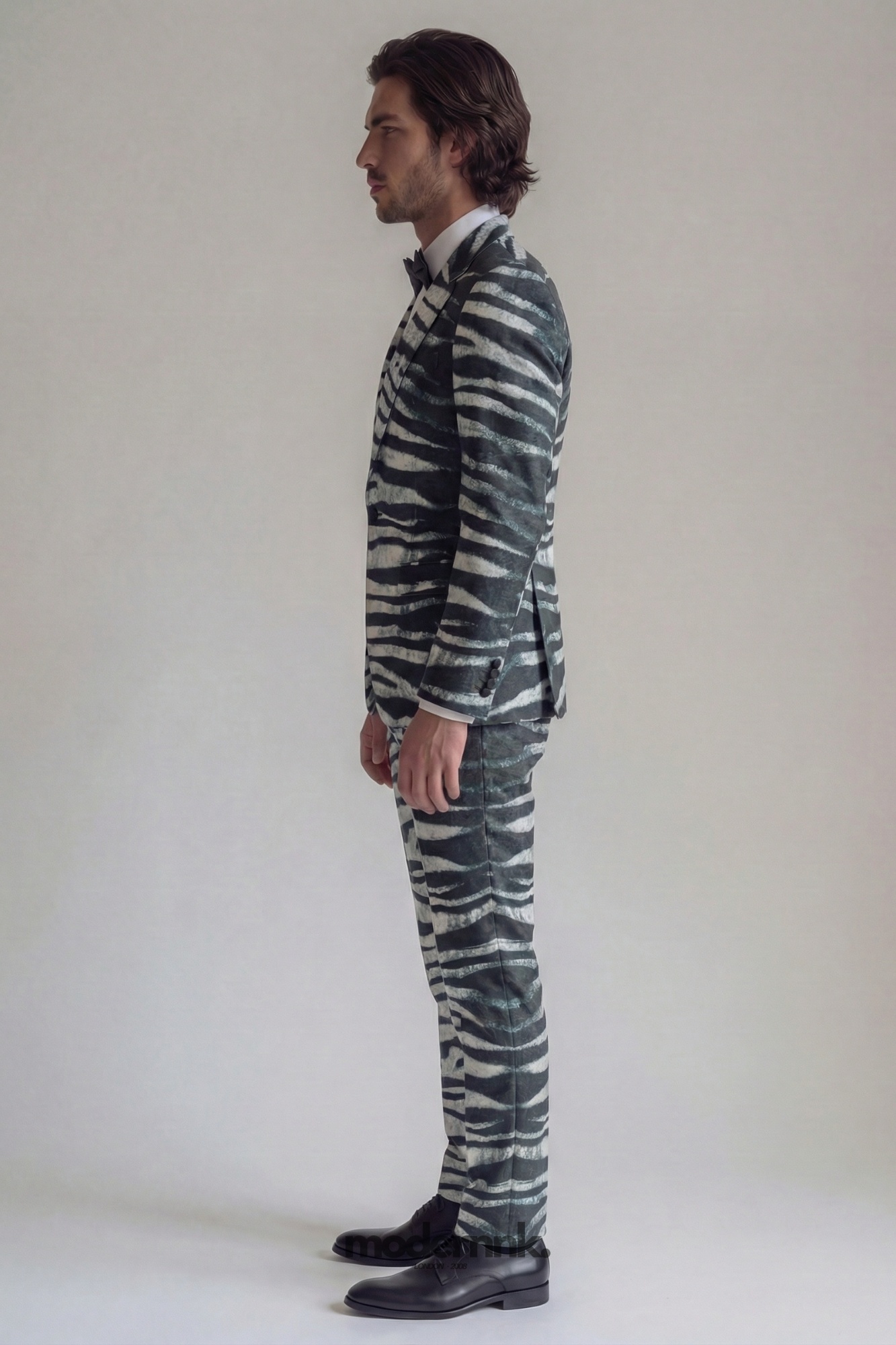 Showstopper Zebra Print Suit A0290