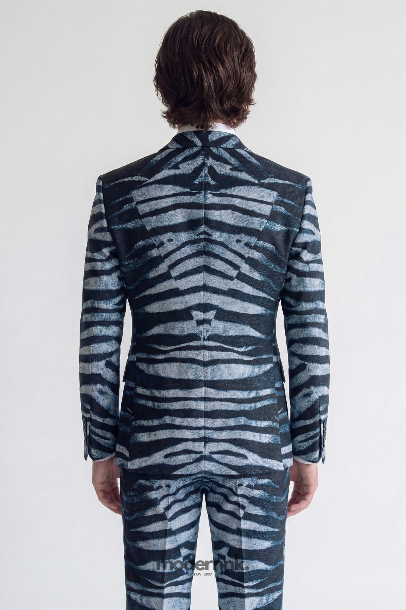 Showstopper Zebra Print Suit A0290