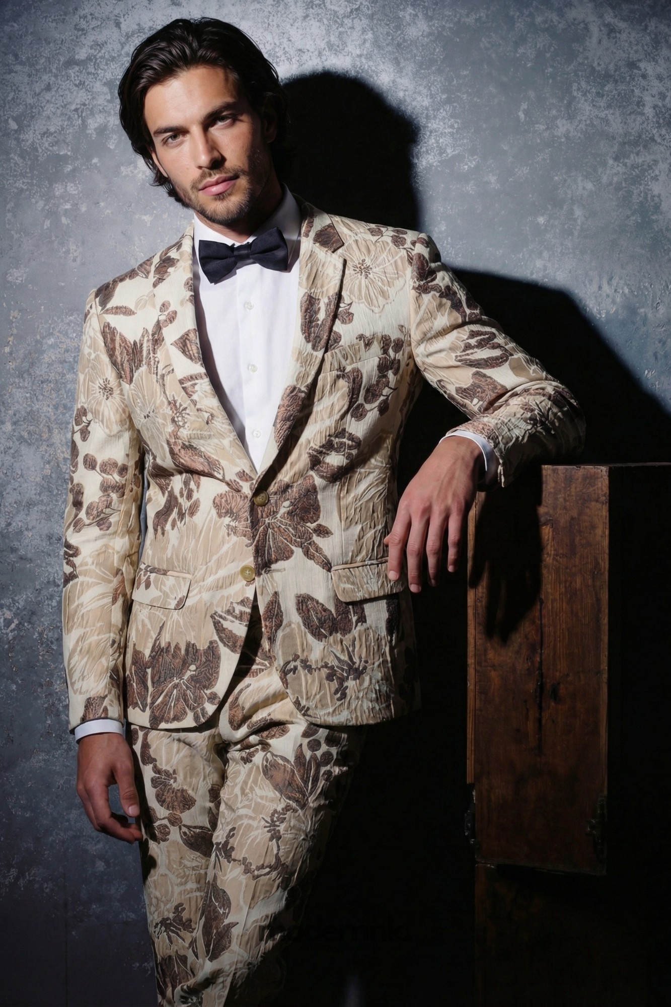 Garden Floral Two-Piece Suit A0293