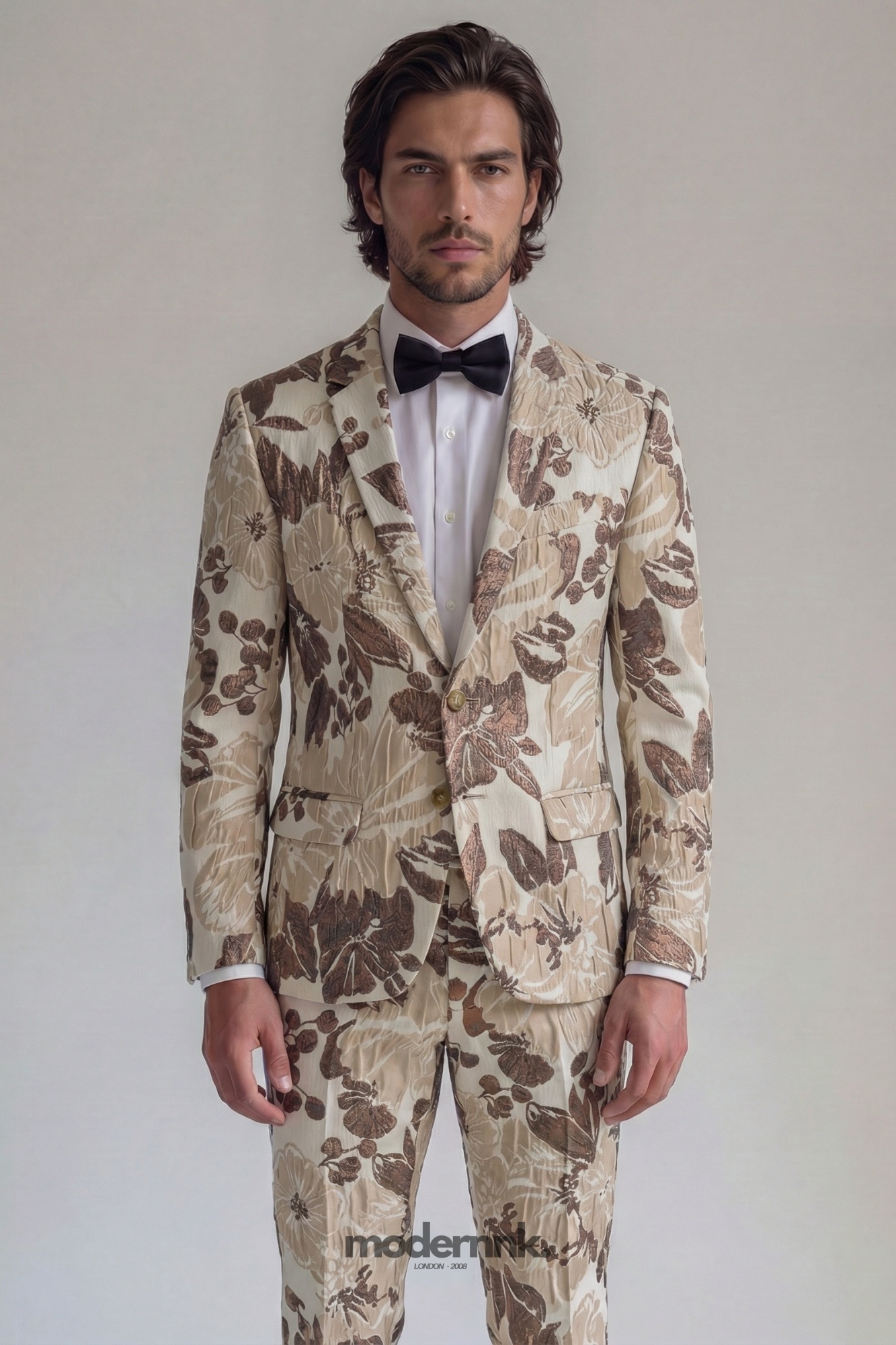 Garden Floral Two-Piece Suit A0293