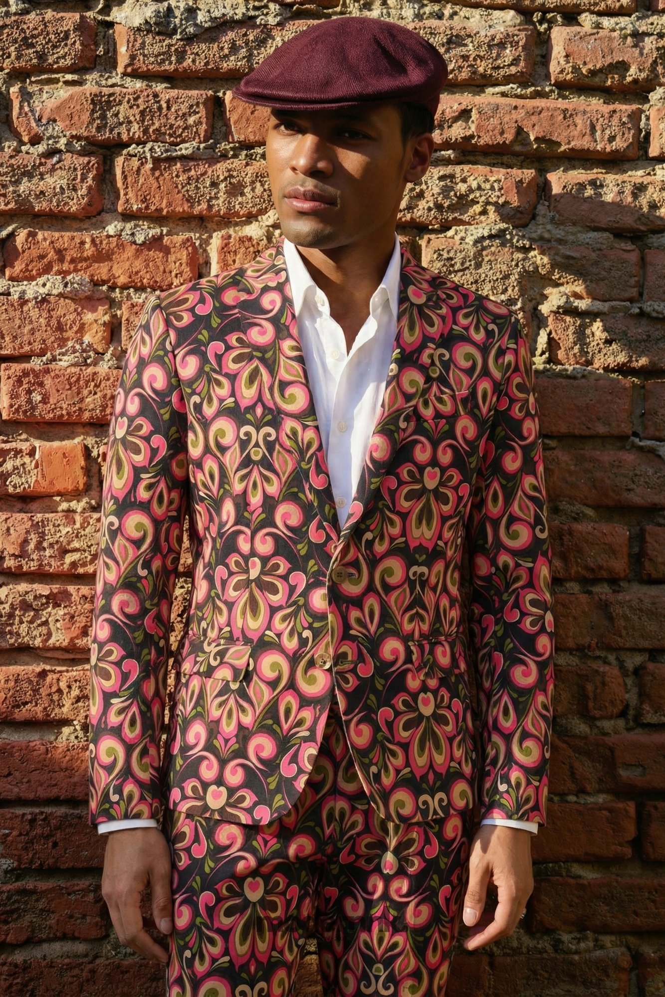 Festival Patterned Suit A0294