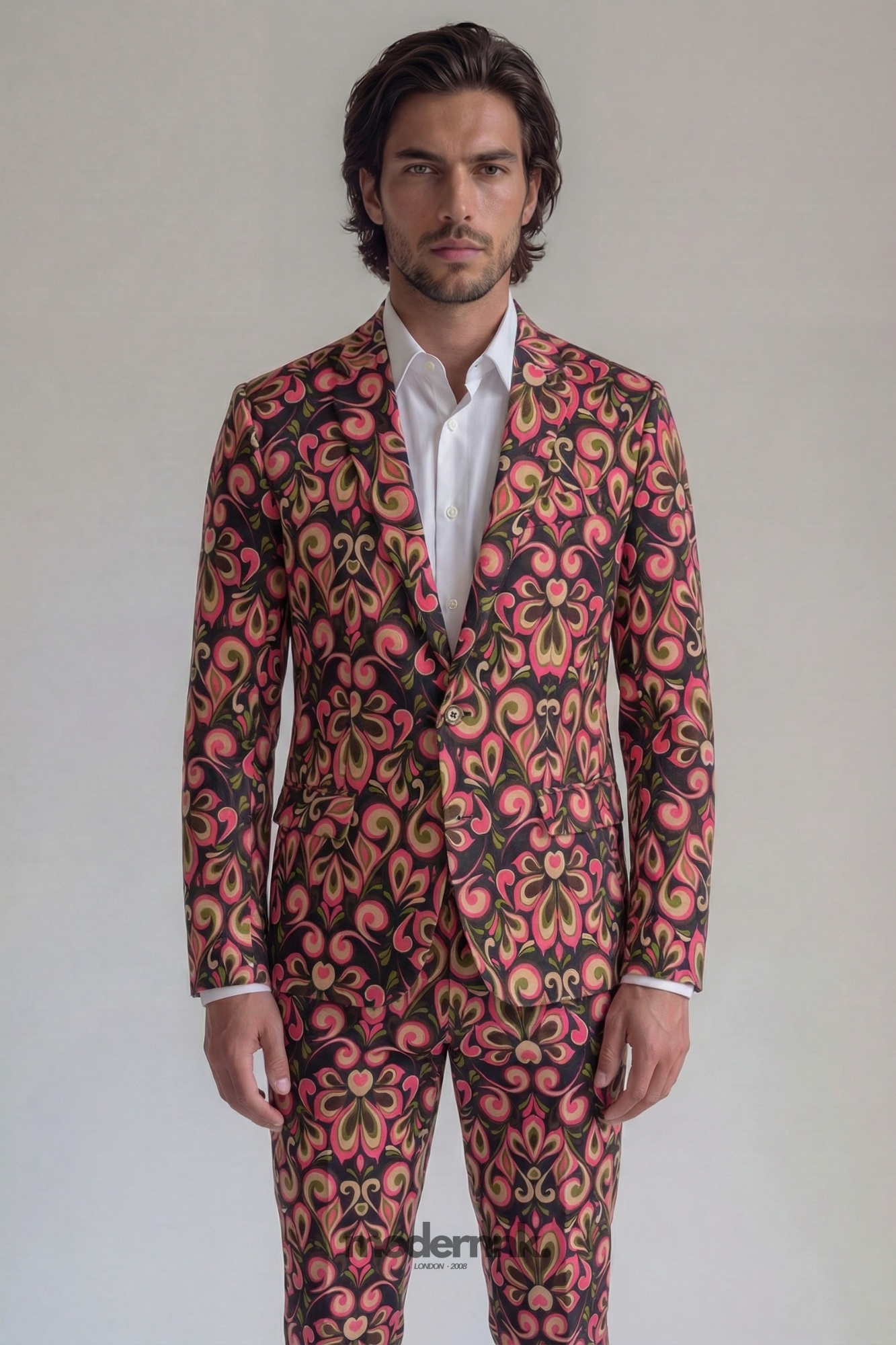 Festival Patterned Suit A0294