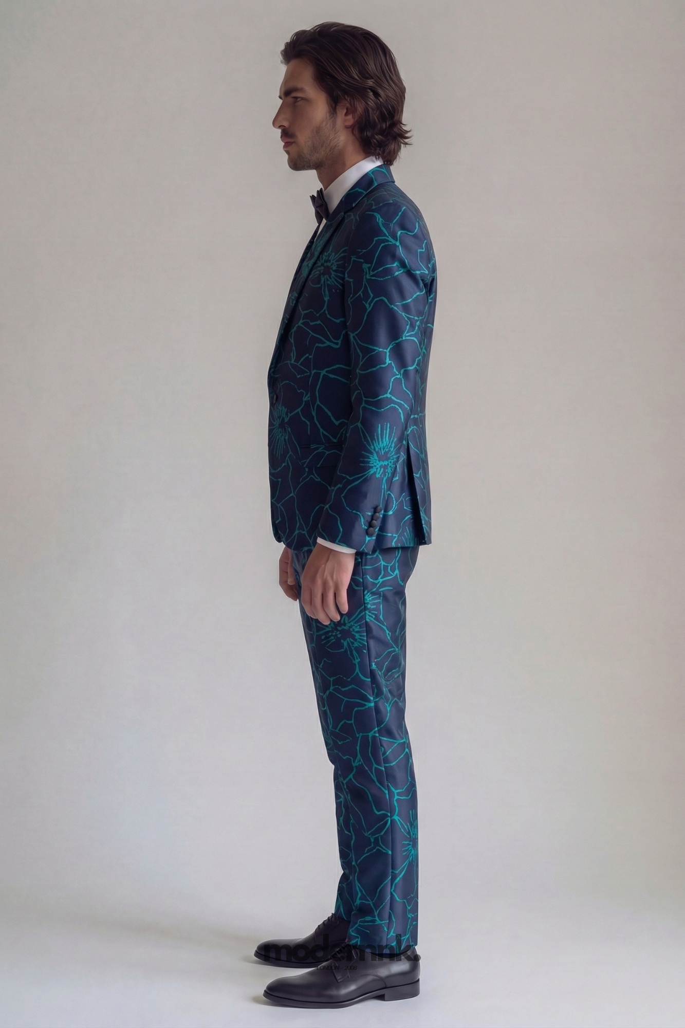 Dapper Rebel Patterned Suit A0297