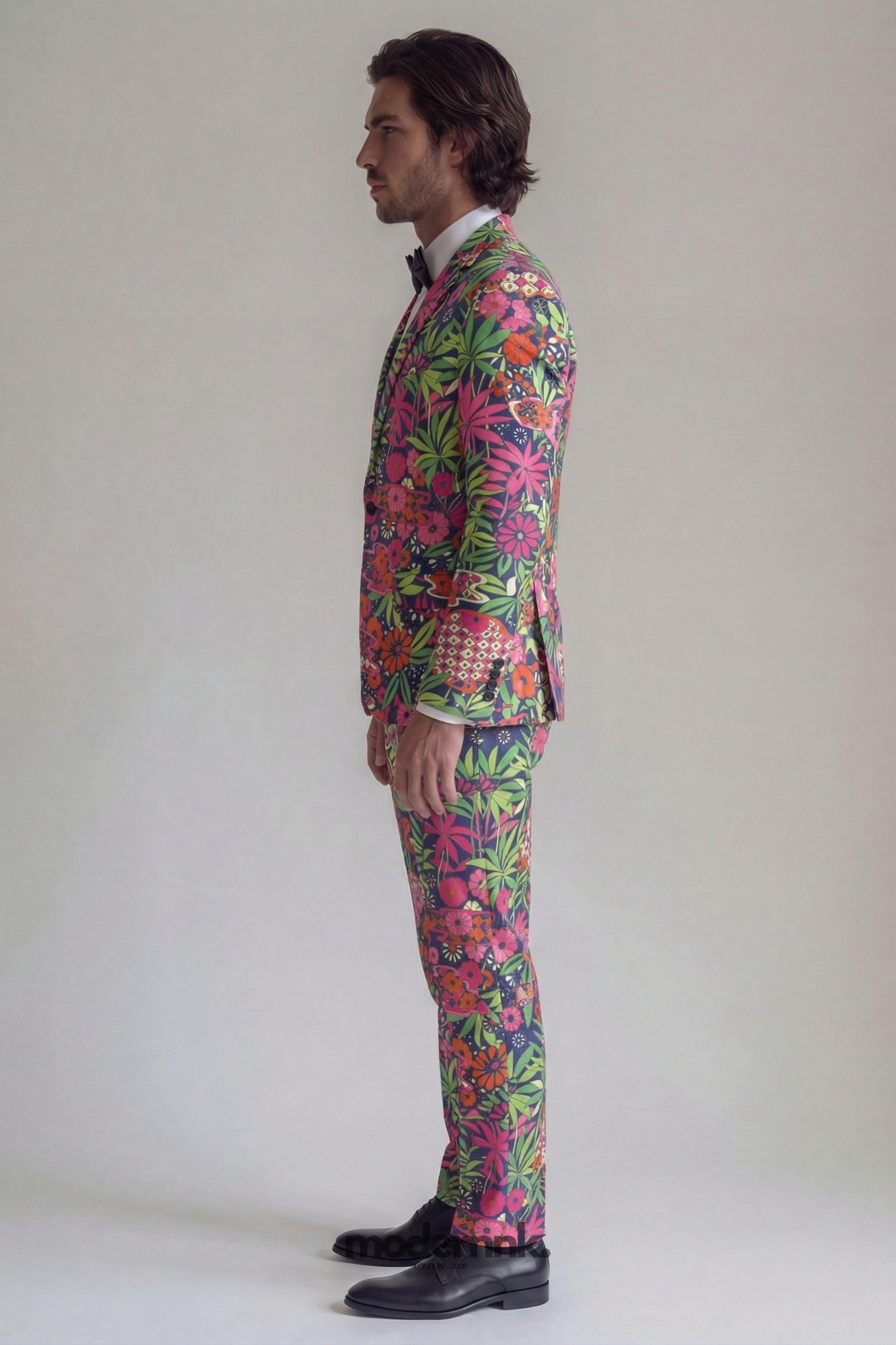 Tropical Party Floral Suit A0299