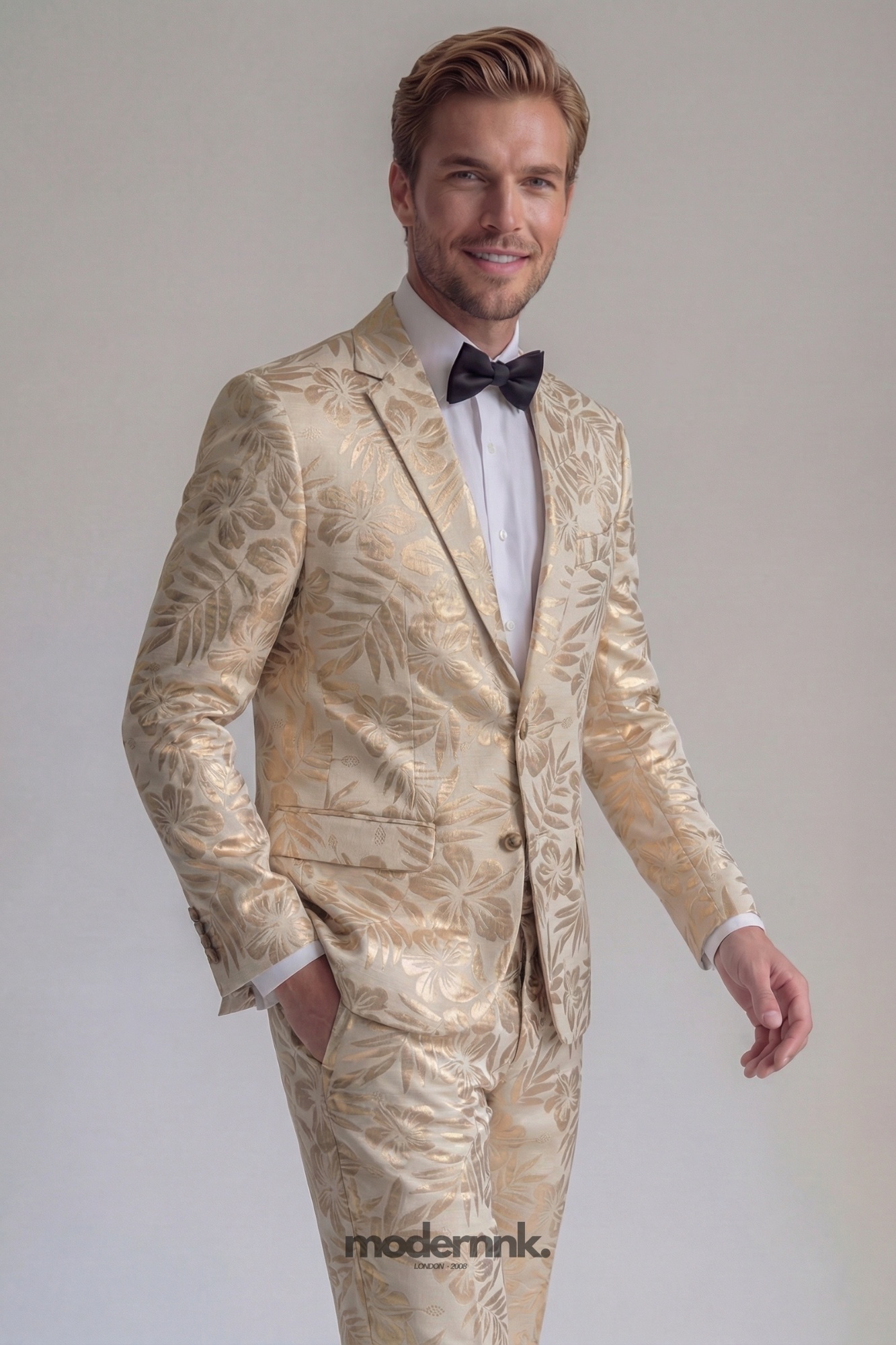 Gala Gold Tropical Suit A0303