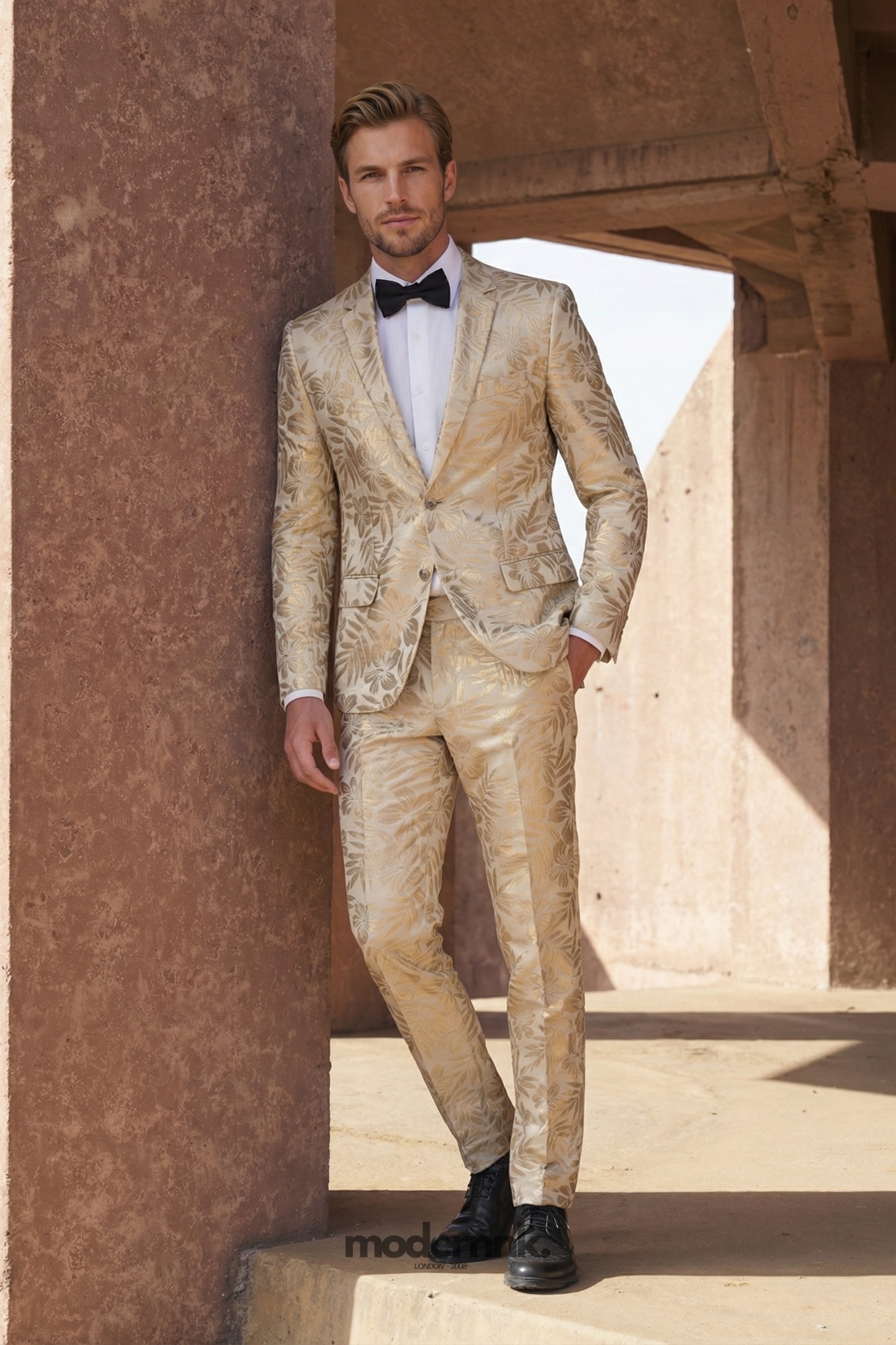 Gala Gold Tropical Suit A0303