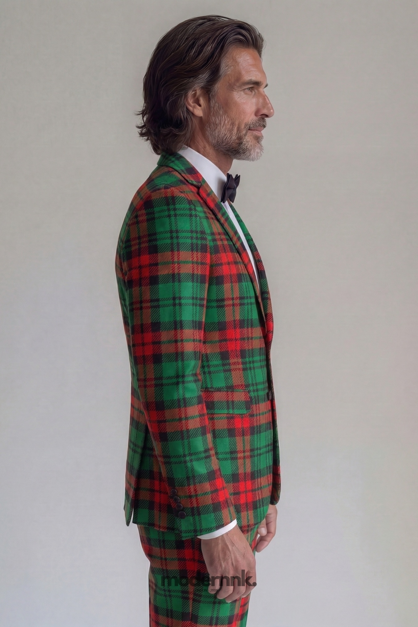 Festive Tartan Suit A0312