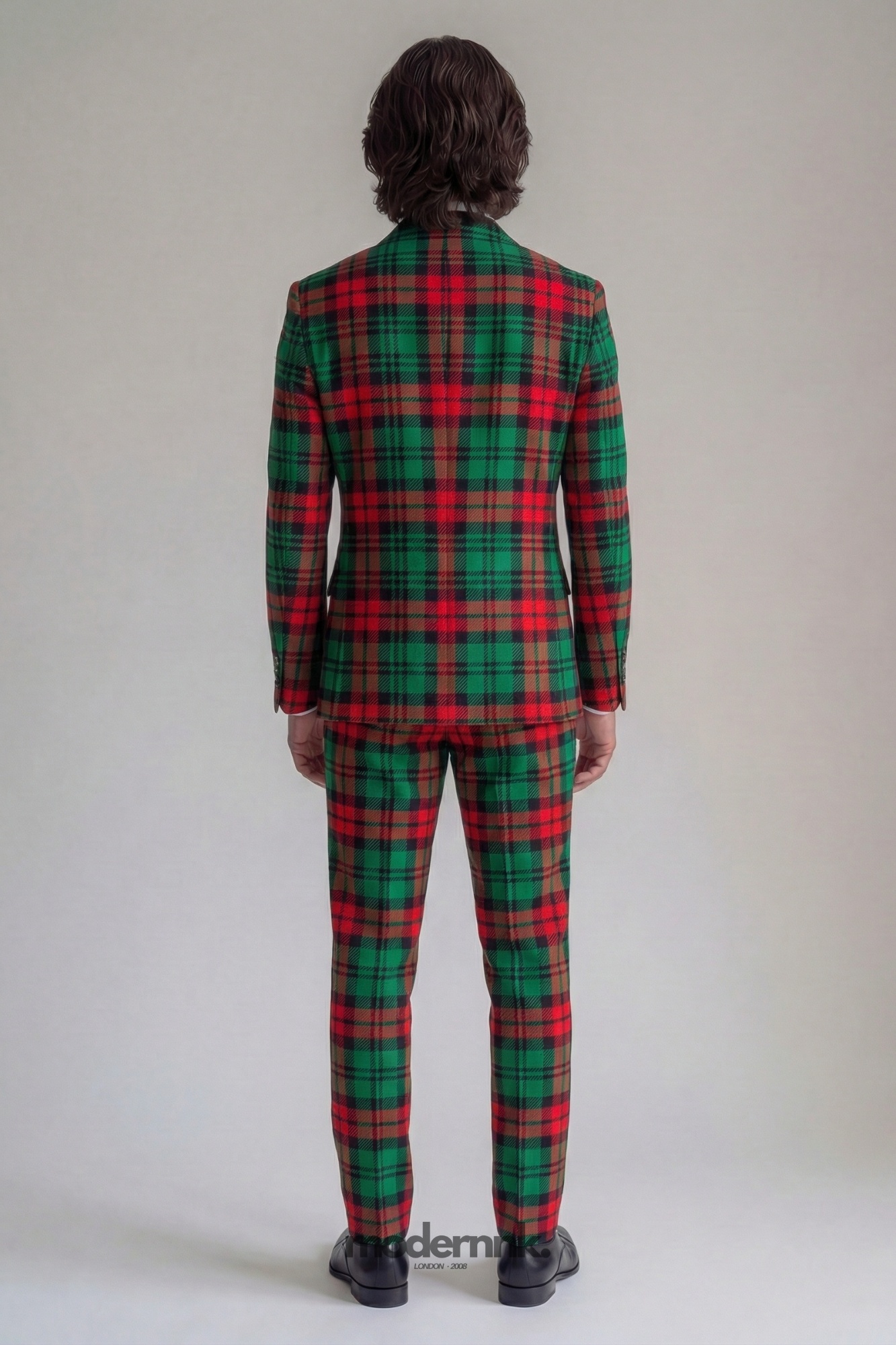 Festive Tartan Suit A0312