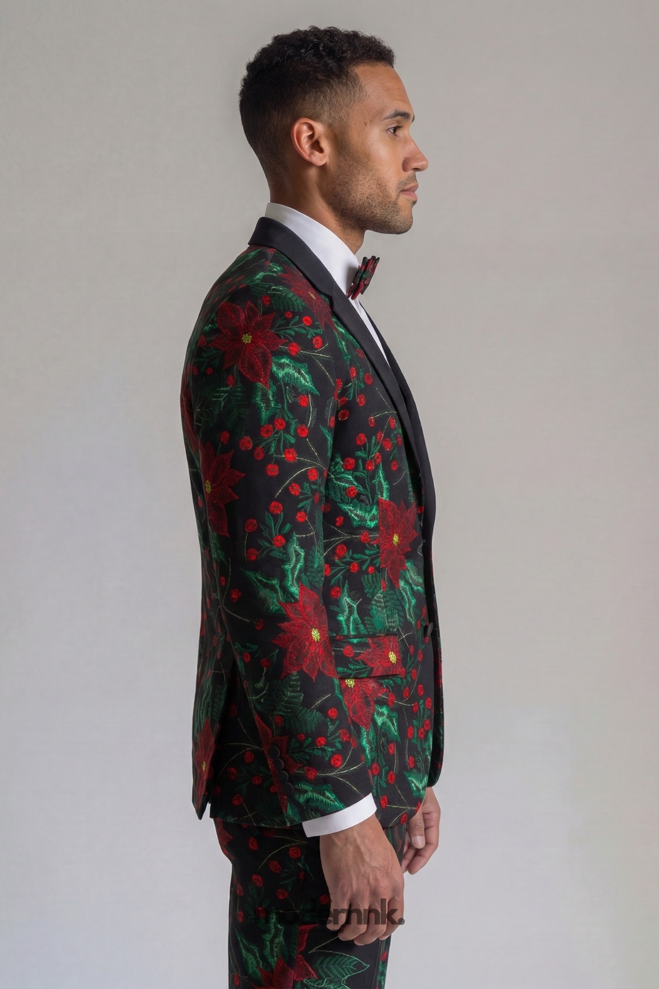 Festive Poinsettia Tuxedo A0313