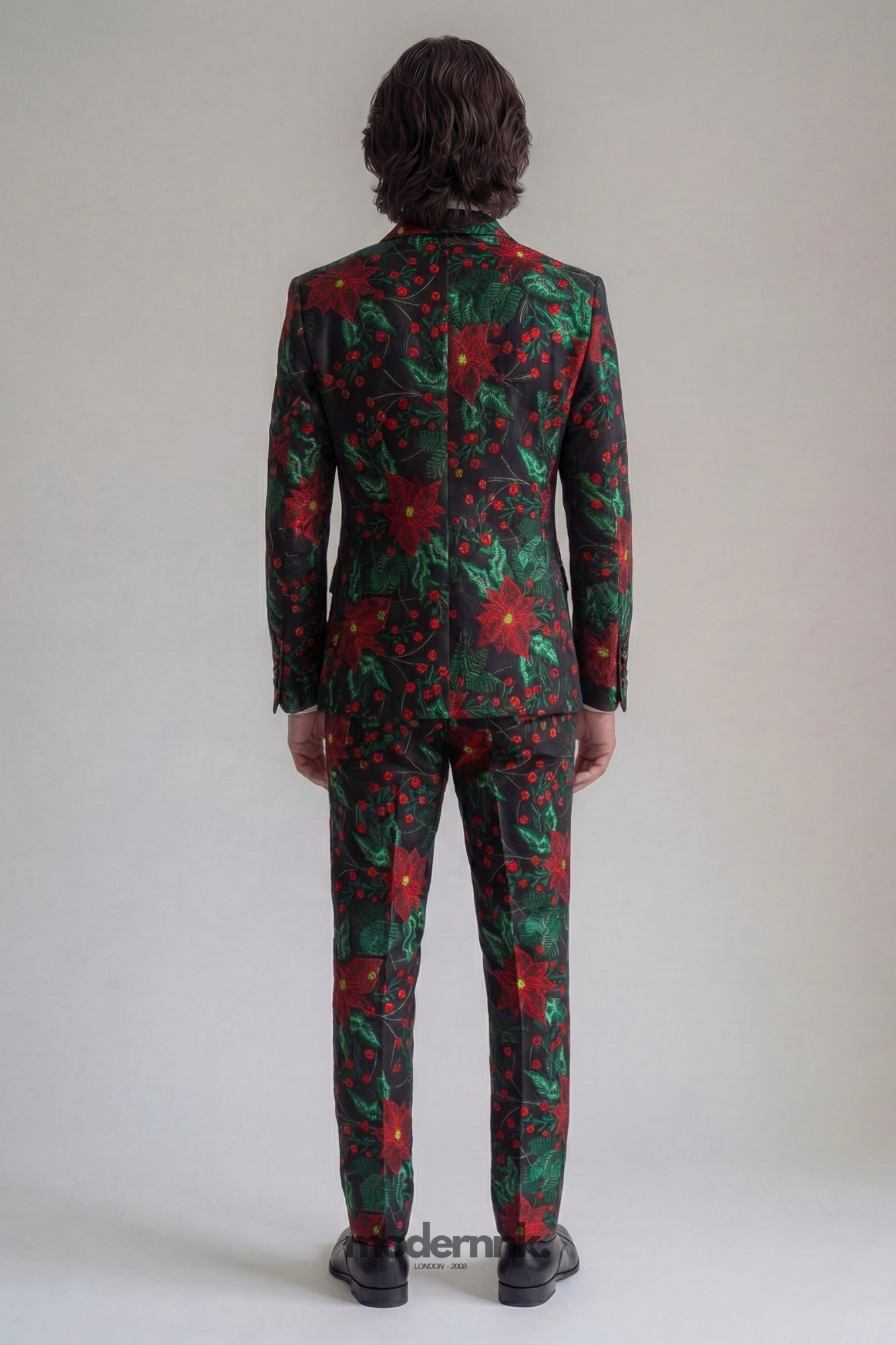 Festive Poinsettia Tuxedo A0313