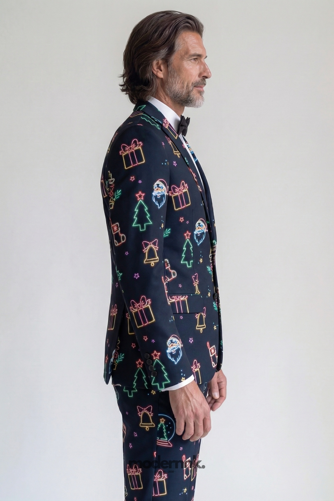 Festive Neon Christmas Suit A0314