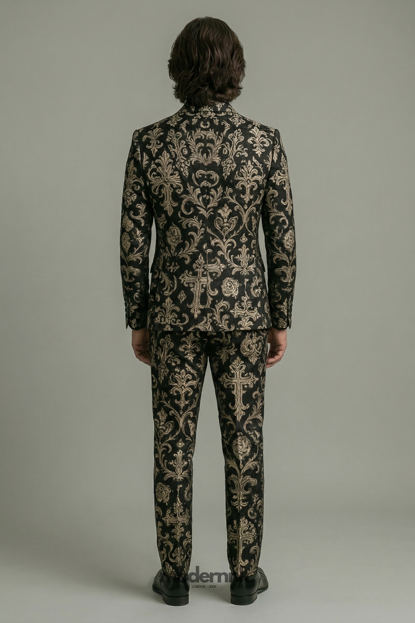 Aristocrat Gold Brocade Suit A0320