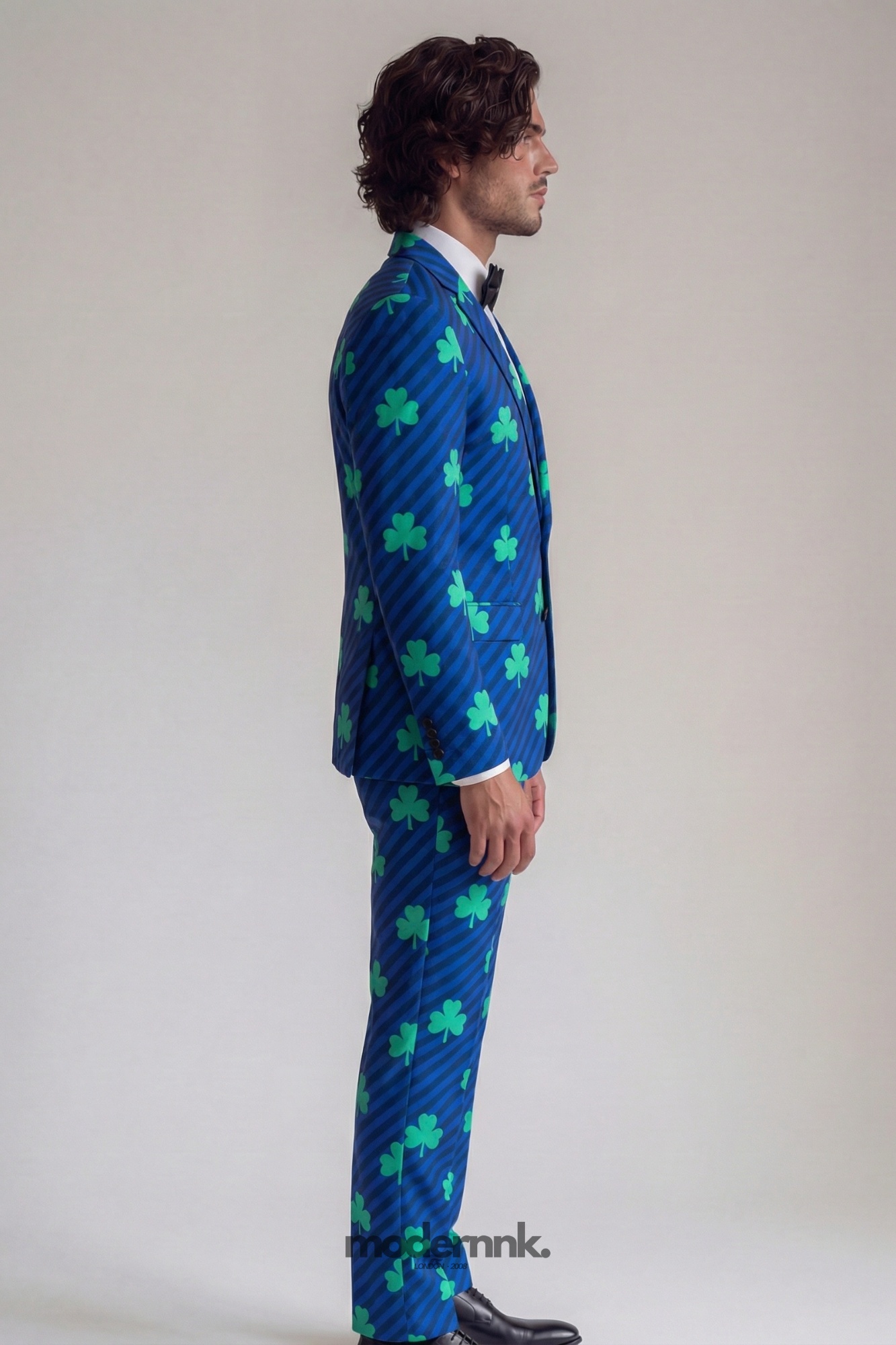 St. Patrick's Shamrock Striped Suit A0323
