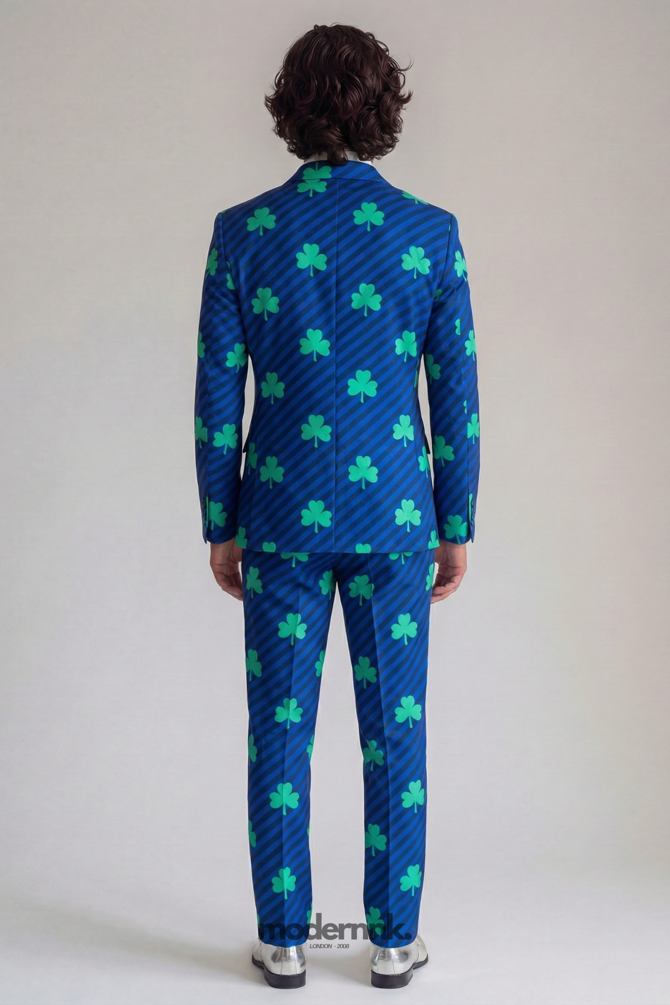 St. Patrick's Shamrock Striped Suit A0323