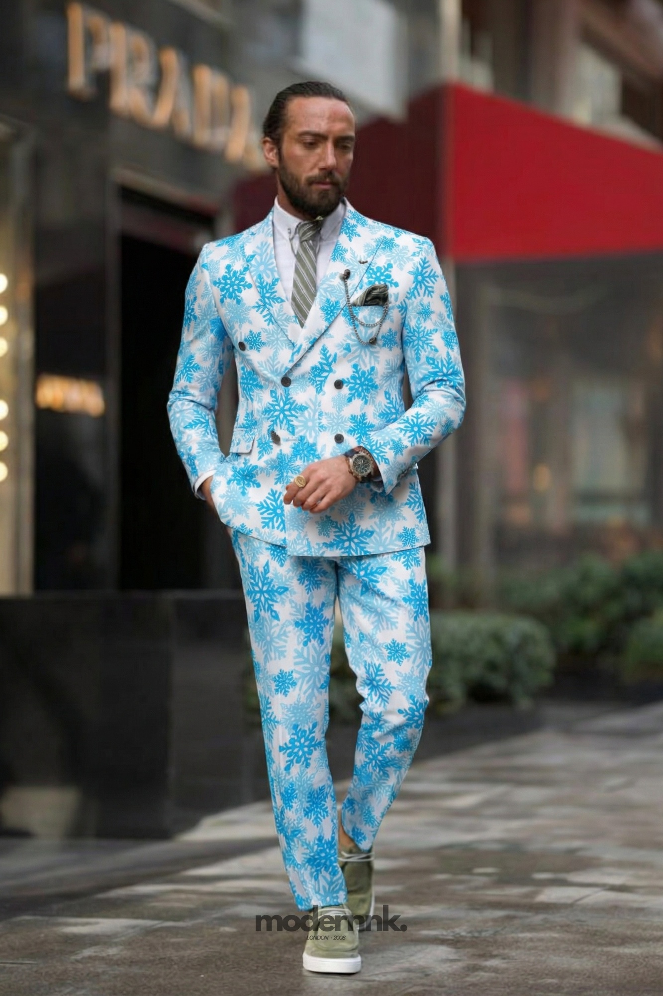 Festive Snowflake Suit A0326