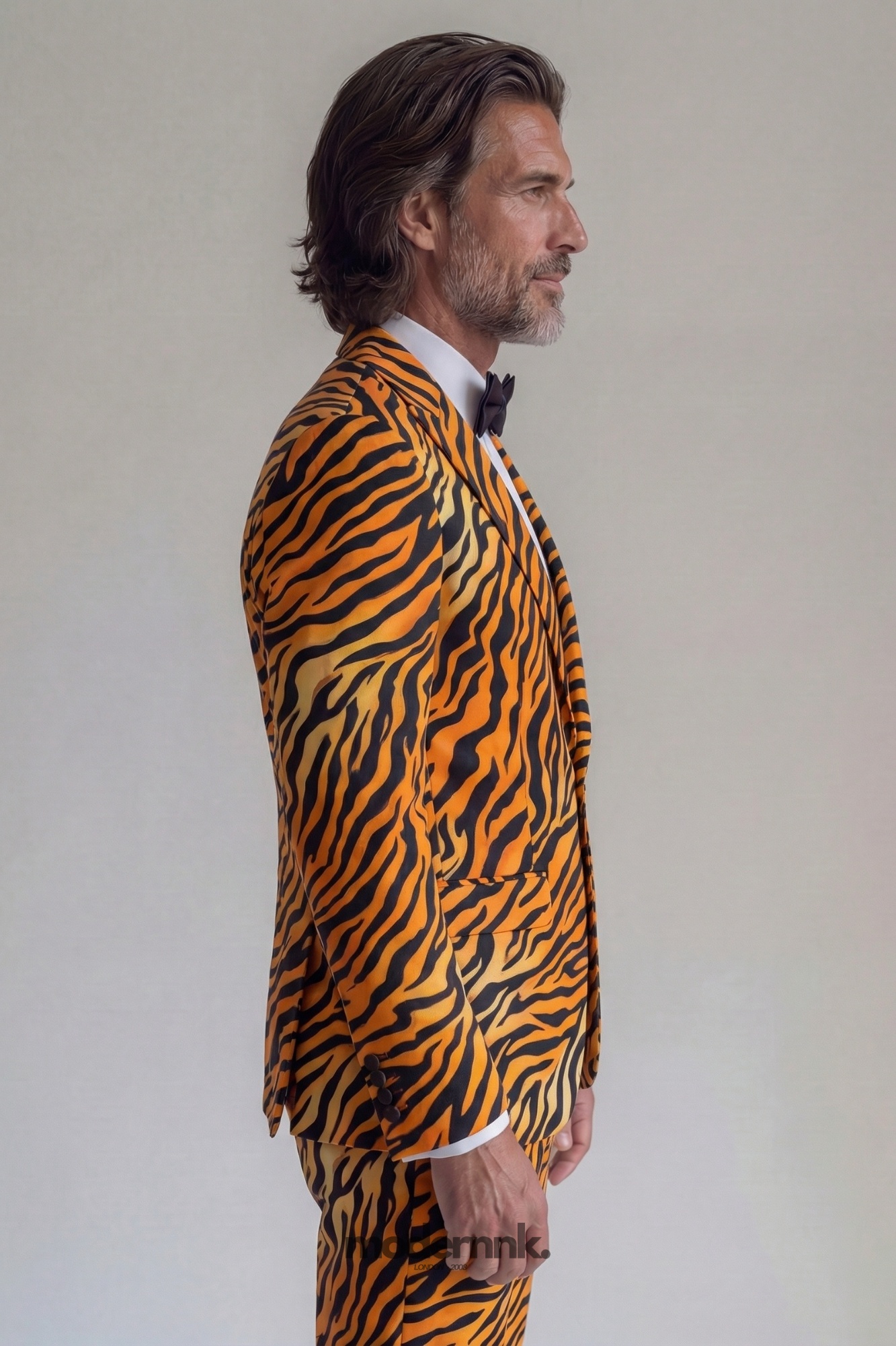 Wild Tiger Print Suit A0327