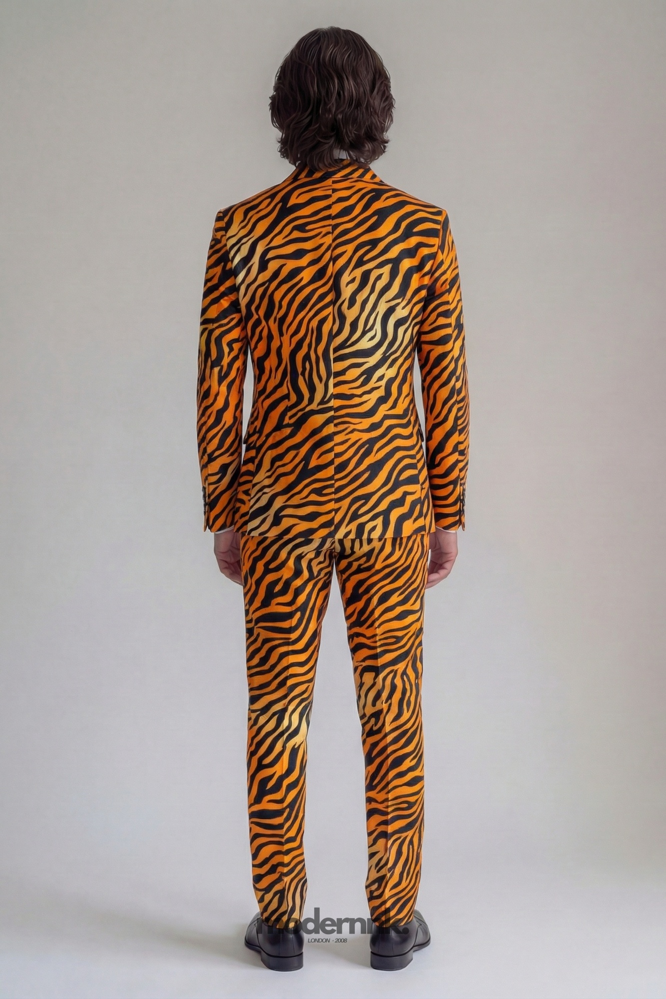 Wild Tiger Print Suit A0327