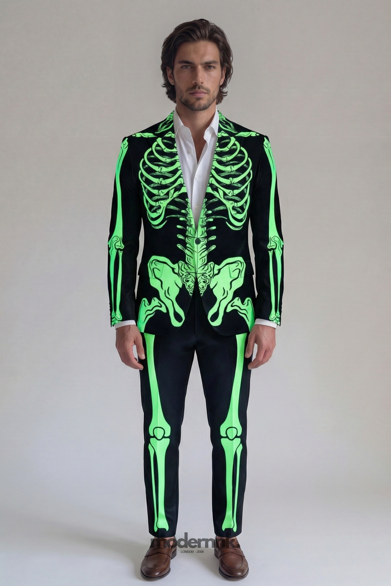 Enigma Neon Skeleton Suit A0330